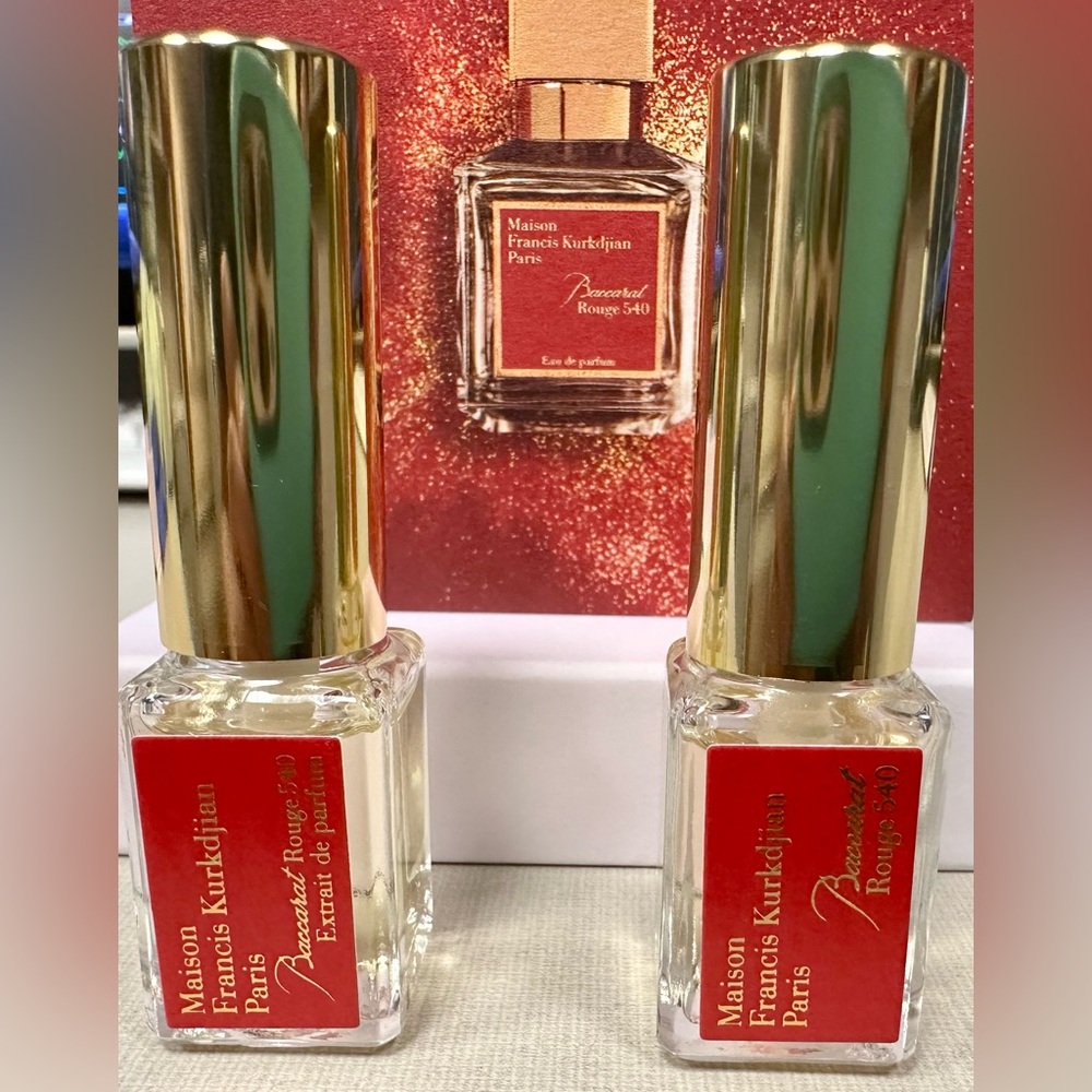 Maison Francis Kurkdjian Baccarat Rouge 540 0.17oz travel size x 2